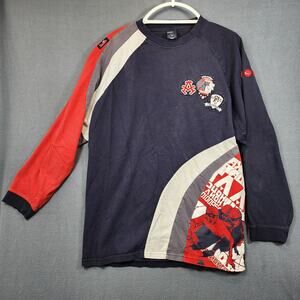 Akademiks Stadium Mens Shirt XL Long Sleeve Winterwarz Vintage 90s Y2K